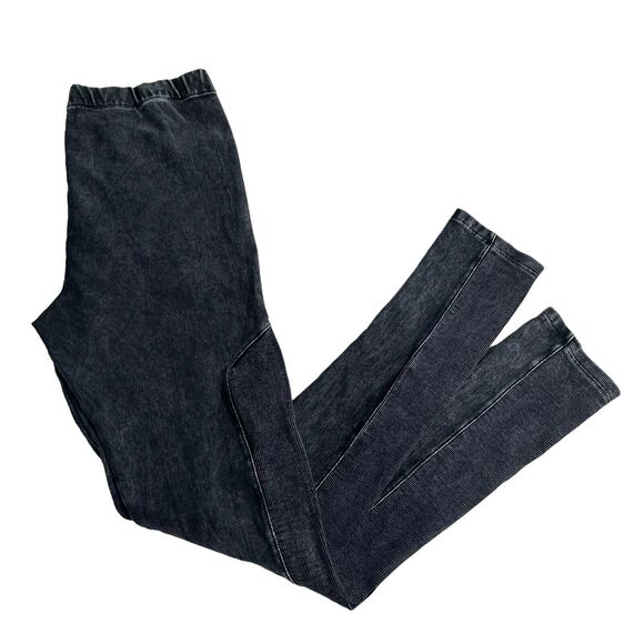 ethereal los angeles gray moto leggings Size M - Picture 2 of 9